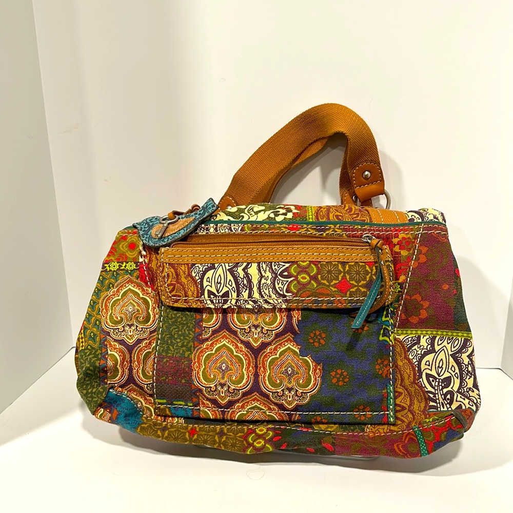 Fossil Canvas Handbag